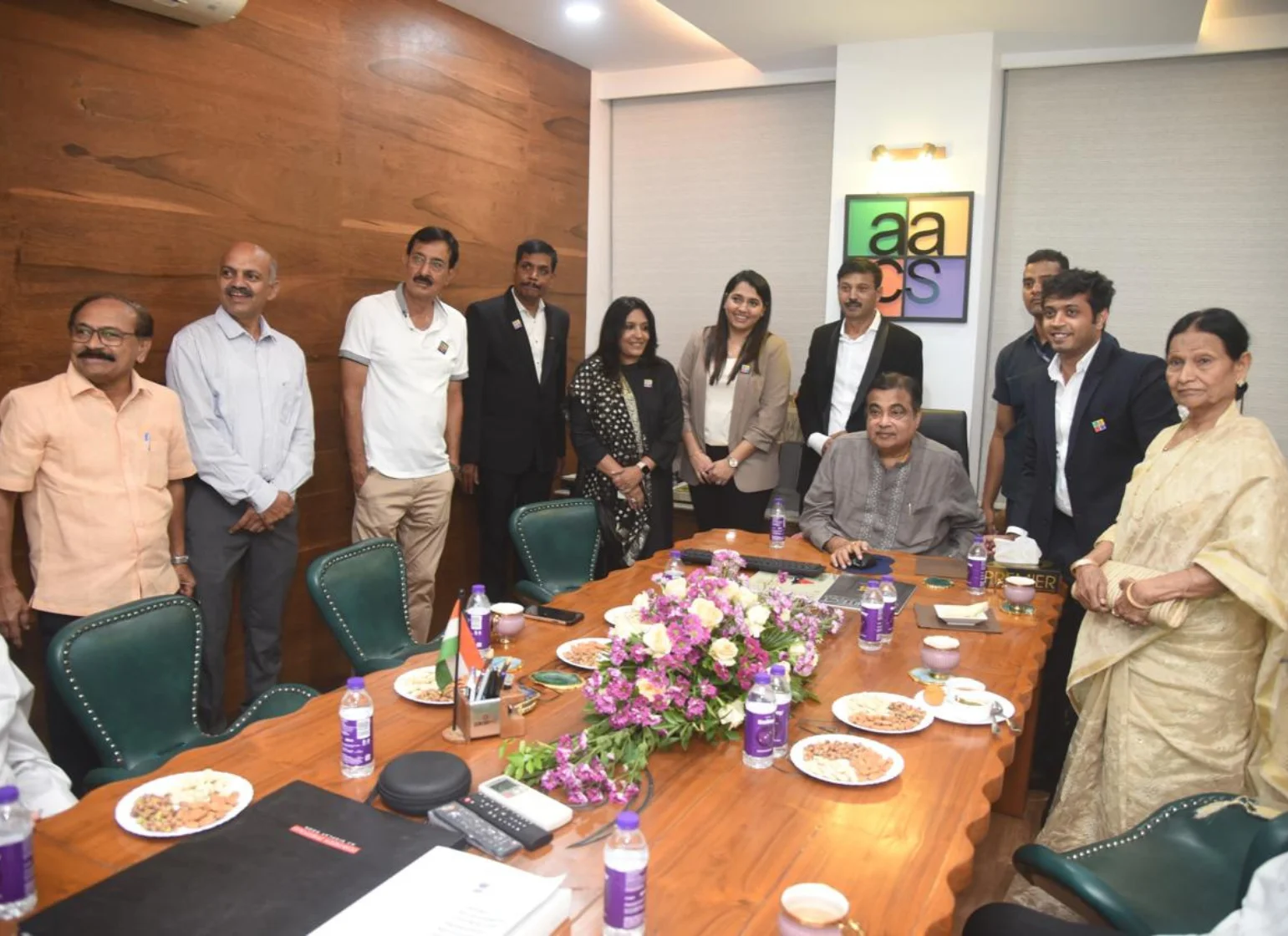 Website launching at the hands of Shri Nitin Gadkari Ji.